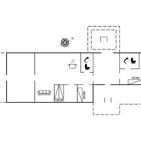 Сasa de vacaciones Edeltraud - 100m From The Sea By Interhome Otterup